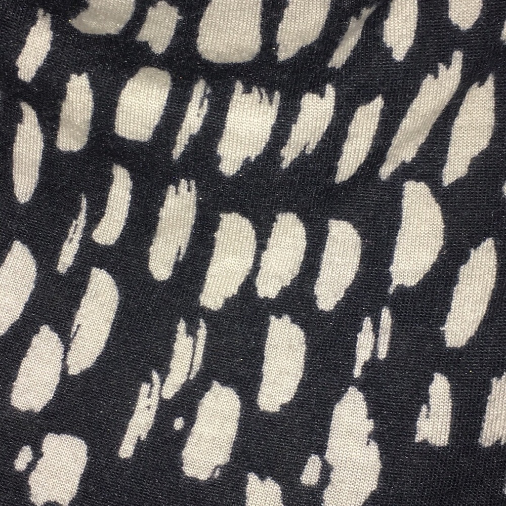 Ann Taylor cowl neck animal print top - Picture 3 of 4